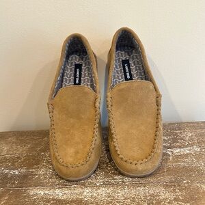 “Joe” Tan Suede Loafers